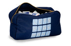 "Let's Play Mahj" Nylon Zip Tile Bag (Navy)