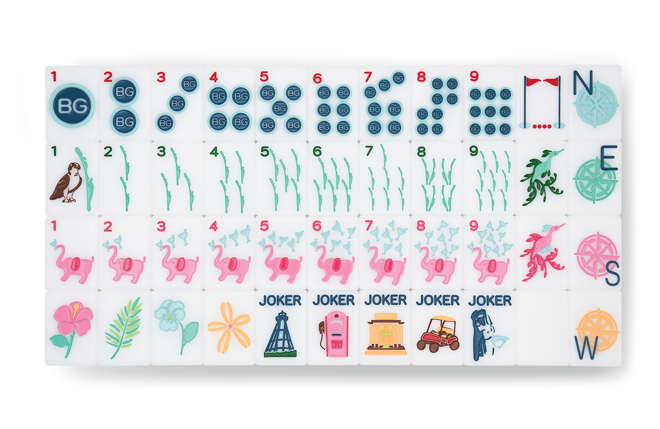 Boca Grande Day Tile Set